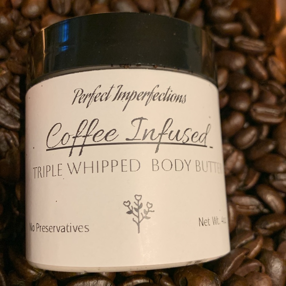 Creamy Tallow Coffee infused Triple Whipped Body Butter Handmade Small Batches - Picture 7 of 13